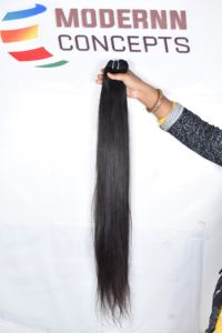 Lots de Cheveux Indiens Bruts Lisses en Gros Provenant d'un Fournisseur Indien – Cheveux Humains Remy Indiens en Gros avec Cuticules Alignées - Product Image 3