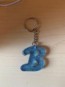 Llavero de Resina Hecho a Mano con Letra Personalizada, Anillo para Llaves con Letra Personalizada para Hombres, Mujeres, Niños, Bolsos, Mochilas y Accesorios de Regalo - Product Image 3