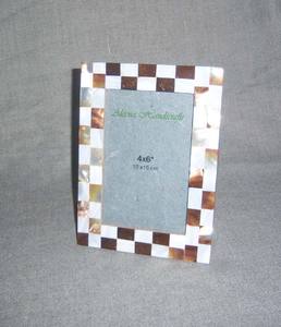 High Grade 100% Natural Horn Bone <b>Vintage</b> <b>Picture</b> Frame MDF Bone Inlays Photo Frame for Home Decoration - Product Image 3