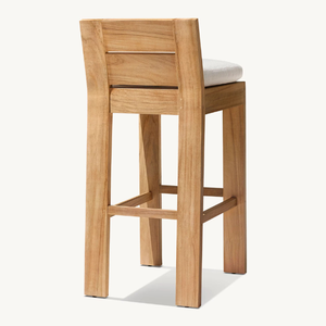 Silla de Bar de Terciopelo de Lujo para Restaurante, Juego de Muebles con Elegante Taburete Alto para Comedor y Cafetería - Product Image 4
