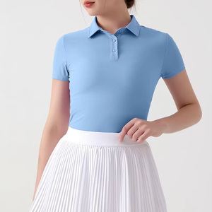 Women's Tennis Polo Shirts Short Sleeve Golf Shirt Lightweight Quick Dry Performance Sports Yoga T-Shirts - Product Image 5