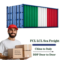 Service d'expédition maritime à faible coût, logistique de fret en vrac, consolidation LCL+Express, Chine-Italie, port de Gênes, tarifs compétitifs 24/7