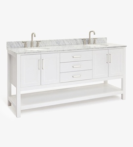 Mueble de Baño Sarah de 73 Pulgadas Hecho a Medida, Solo Mueble con Lavabo Individual, 3 Opciones de Acabado, Directo de Fábrica en Vietnam - Product Image 2