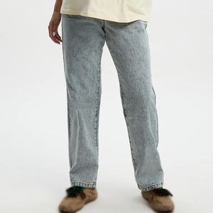 Servicio de Confección de Ropa con Etiqueta Privada, Jeans de Mezclilla Sexys para Mujer, Estilo Urbano, Bordado Personalizado, MOQ Bajo, Fábrica OEM - Product Image 6