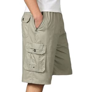 Pantalones Cortos de Lona para Hombre, los Más Vendidos, Precio Económico, Oferta, Cierre con Cordón Ajustable, Secado Rápido, Transpirables, Resistentes, con Logotipo Personalizado - Product Image 2