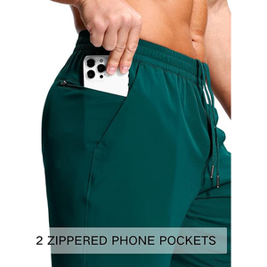 Pantalones Cortos Deportivos Tejidos para Hombre, Ligeros, Transpirables, Ajuste Casual, para Correr, Entrenamiento, Playa, Estilo de Vida, Verano, Secado Rápido - Product Image 4