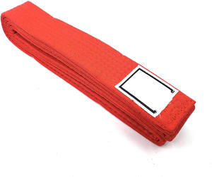 Ceinture d'arts martiaux personnalisée en coton unisexe pour MMA et karaté, taille personnalisable, best-seller, prix de gros, OEM disponible - Product Image 5