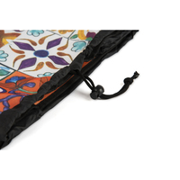 Chariot de courses pliable Excelsa Platform, polyester multicolore, usage intérieur, 28x96x36 cm