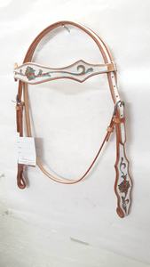 Vente chaude Premium en cuir repoussé Western Horse Headstall pour équitation sculpture et outillage à un prix imbattable - Product Image 2
