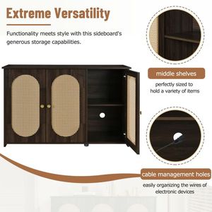 Kitchen Storage Cabinet for Organizing Your Living Room - Product Image 4