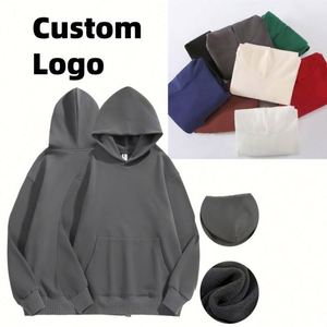 Vente en gros de sweats à capuche en coton et polyester de haute qualité, 500 g/m², sweats à capuche pour hommes et femmes, sweats à capuche surdimensionnés, sweats à capuche épais et luxueux - Product Image 1