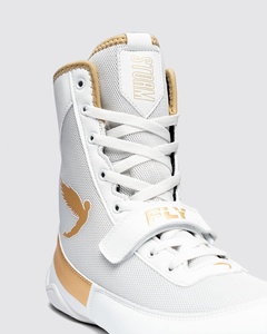 High Quality Breathable Fly Boxing <b>Shoes</b> White Gold <b>Anti</b> <b>Slip</b> Wrestl <b>Shoes</b> Training Sports Fitness Wrestling <b>Shoes</b> Leather - Product Image 4