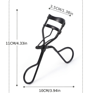 Professional Makeup Eyelash Curler with Strong Grip Handle and Soft <b>Cushion</b> <b>Pads</b> for Beautiful Lash Curling - Product Image 3