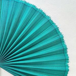 Abanico de Pared de Bambú Verde Tejido a Mano, Decoración Natural Colgante para Sala de Estar, Dormitorio, Decoración Bohemia para el Hogar, Decoración Bohemia para Sobre la Cama - Product Image 6