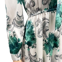 Produttore di abiti piccoli ordini abiti all'ingrosso turchia elegante manica lunga moda donna abiti pastello per donne a figura intera
