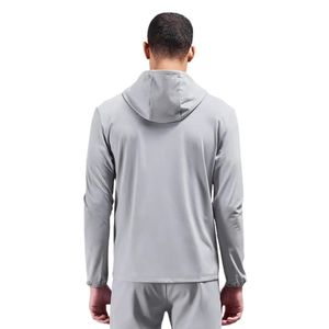 Sweat-shirt à capuche zippé pour homme, jersey de performance, veste légère et respirante pour la course à pied et l'entraînement physique - Product Image 2