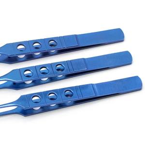 Pinzas de Titanio de 11 cm, Instrumentos Microquirúrgicos de Titanio, Pinzas para Párpados, Oftálmicas - Product Image 5