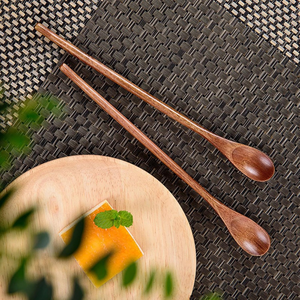 Wholesale Best Price Wooden Long <b>Spoons</b> for Coffee Honey <b>Measuring</b> <b>Spoon</b> Set Dessert <b>Spoon</b> from Vietnam - Product Image 2