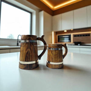 สงสัยถ้วยไม้มะกอกแบบเต็มถ้วยถ้วยไม้ถ้วยกาแฟเอสเปรสโซแก้วไม้ธรรมชาติเป็นมิตรกับสิ่งแวดล้อมสำหรับเครื่องดื่มร้อนและเย็นโดย fwe - Product Image 6