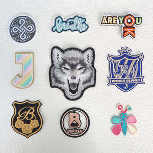 Patchs thermocollants personnalisés en chenille pour vêtements et accessoires, broderie pour chapeaux et vêtements - Product Image 6