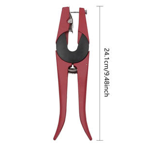 Pinzas para Etiquetas de Oreja de 5 Estilos, Tijeras para Quitar Etiquetas de Oreja, Pinzas Metálicas para Etiquetas de Oreja de Ganado, Ovejas, Cerdos, Caballos, Herramientas de Identificación Animal - Product Image 3