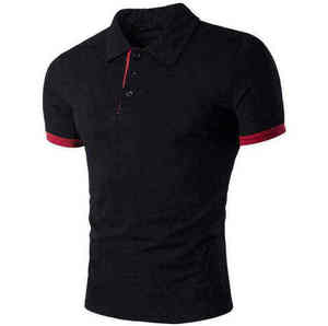 Polo unisexe à prix d'usine en gros, uniforme, polo homme à manches courtes, polo de golf uni - Product Image 1