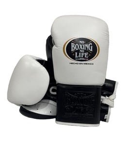 Guantes de Boxeo de Cuero Vacuno Genuino Personalizables de Alta Calidad con Cordones, Acolchado Grueso de 4 Capas para Entrenamiento de Artes Marciales (Sin Boxeo) - Product Image 2