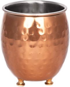 Taza de mula con acabado de cobre martillado, contenedor de maceta de Cactus pequeño inspirado para la decoración de la Mesa del hogar y totalmente personalizable. - Product Image 5