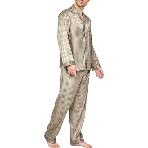 Ultimate Comfort <b>Men</b> Night Suit Short Sleeve Scoop Neck Shorts <b>Set</b> Drawstring Soft Breathable Lightweight Summer <b>Pajamas</b> Home - Product Image 4
