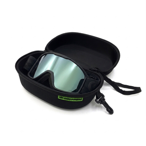 Estuche para Gafas de Esquí, Bolsa de Almacenamiento Protectora Semirrígida para Gafas, Estuche de Eva - Product Image 1