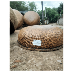 SUPER VENTAS: Bote de Bambú Natural con Remo, Hecho a Mano en Vietnam, para 2-4 Personas, Ideal para Resorts - Product Image 5
