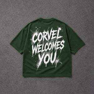 T-shirt surdimensionné personnalisé avec impression au dos, streetwear pour homme avec motif graphique éclaboussant, chemises pour homme, vêtements décontractés à imprimé artistique - Product Image 3
