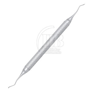 Curettes chirurgicales dentaires manuelles professionnelles en acier inoxydable de précision, réutilisables, avec poignée ergonomique, instruments de nettoyage buccal - Product Image 4