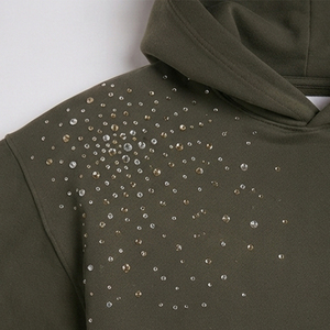 Nouveauté : Survêtements d'hiver chauds avec strass, qualité supérieure, logo personnalisé, coton respirant, pour hommes - Product Image 3