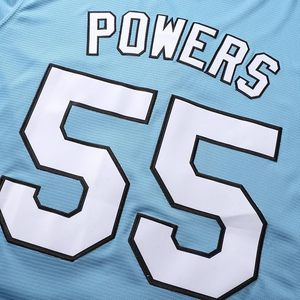 Maillots de Kenny Powers # Maillot de baseball boutonné Myrtle Beach Mermen pour homme – Maillot de baseball inspiré du film - Product Image 3