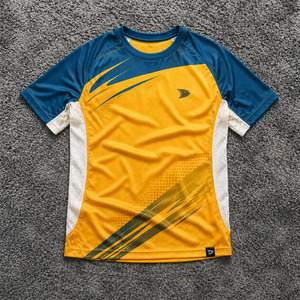 Own Design Sports Top Personalized Padel Teamwear Custom Team Jersey Wholesale Shirts Manufacturer Free Design - Product Image 6