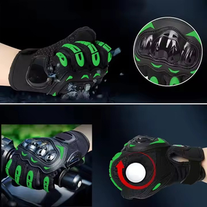High performance Unisex Motorbike Gloves with strong <b>padding</b> windproof grip design and comfortable fit Protection Wear - Product Image 6