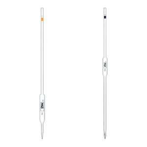 ปิเปตต์วัดปริมาตรแก้ว WITEG รุ่น As และ B-Class พร้อมรหัสสีสำหรับการวัดในห้องปฏิบัติการ - Product Image 3