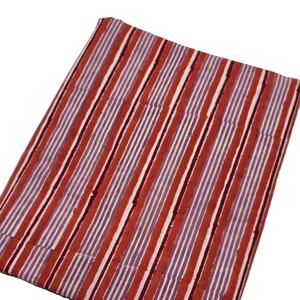 Handmade Block Printed Cotton Fabric by Meter | Traditional Indian Textile for Apparel, Home Décor & Furnishings - Product Image 1