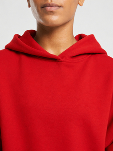 Sudadera con Capucha Extra Grande para Mujer, de Primera Calidad, Color Sólido, Felpa de Algodón, con Bolsillos, Estilo Casual - Product Image 5