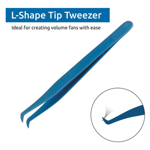 Eyelashes Tweezers Stainless Steel High Quality Tweezers for Eyelash Extensions Kits Manicure Instruments - Product Image 4