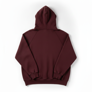 Sweat-shirt à capuche pour homme, couleur marron, coupe classique, en molleton de coton, décontracté, avec poche kangourou, 2026 - Product Image 3
