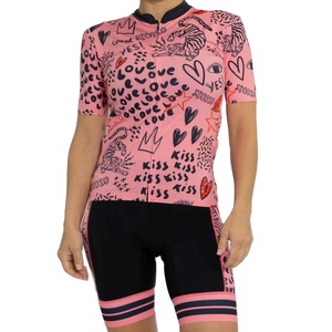 Conjuntos de Uniformes de Ciclismo Personalizados de Solid Traders, Transpirables, Resistentes al Viento, Reversibles, Antibacterianos, con Pantalones Cortos Acolchados y Jersey de Manga Corta con Logotipo - Product Image 4