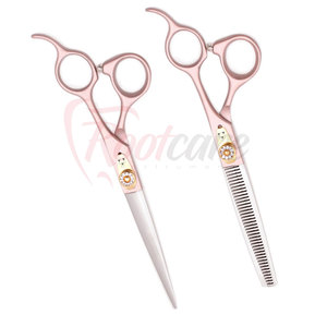 Coffrets de ciseaux de barbier de qualité supérieure en acier inoxydable, durables, pour salon de coiffure - Product Image 2