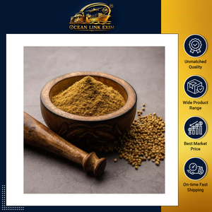 Poudre de coriandre moulu de qualité alimentaire, épice naturelle premium pour la cuisine, l'assaisonnement et la fabrication alimentaire commerciale - Product Image 2