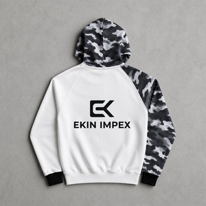 Custom <b>Camo</b> Zip Up Hoodie Men’s Fleece Streetwear Hoodie Full Zip Graphic Hoodie Oversized <b>Jacket</b> - Product Image 2