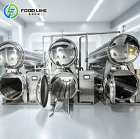 Autoclave de stérilisation à la vapeur pour la mise en conserve des aliments, stérilisateur à haute température et pression pour aliments