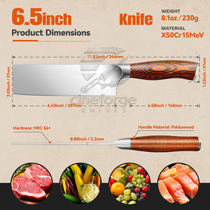 Couteaux à découper de qualité supérieure, lames personnalisées ultra-affûtées, vente en gros de couteaux à découper - Product Image 3