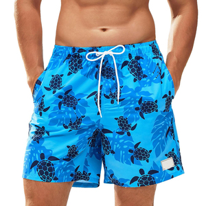 Pantalones Cortos Deportivos de Cintura Alta para Hombre, Talla Grande, Tejidos en Spandex/Algodón, Transpirables, Estilo Vintage, Cintura Elástica, Lavables - Product Image 4