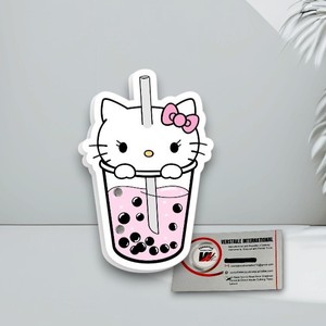 แผ่นแม่เหล็กอะคริลิคตกแต่งลายเฮลโลคิตตี้น่ารักสำหรับต่อขนตา รูปทรงผีเสื้อ หัวใจ ดอกไม้ เพชร อเนกประสงค์ - Product Image 4